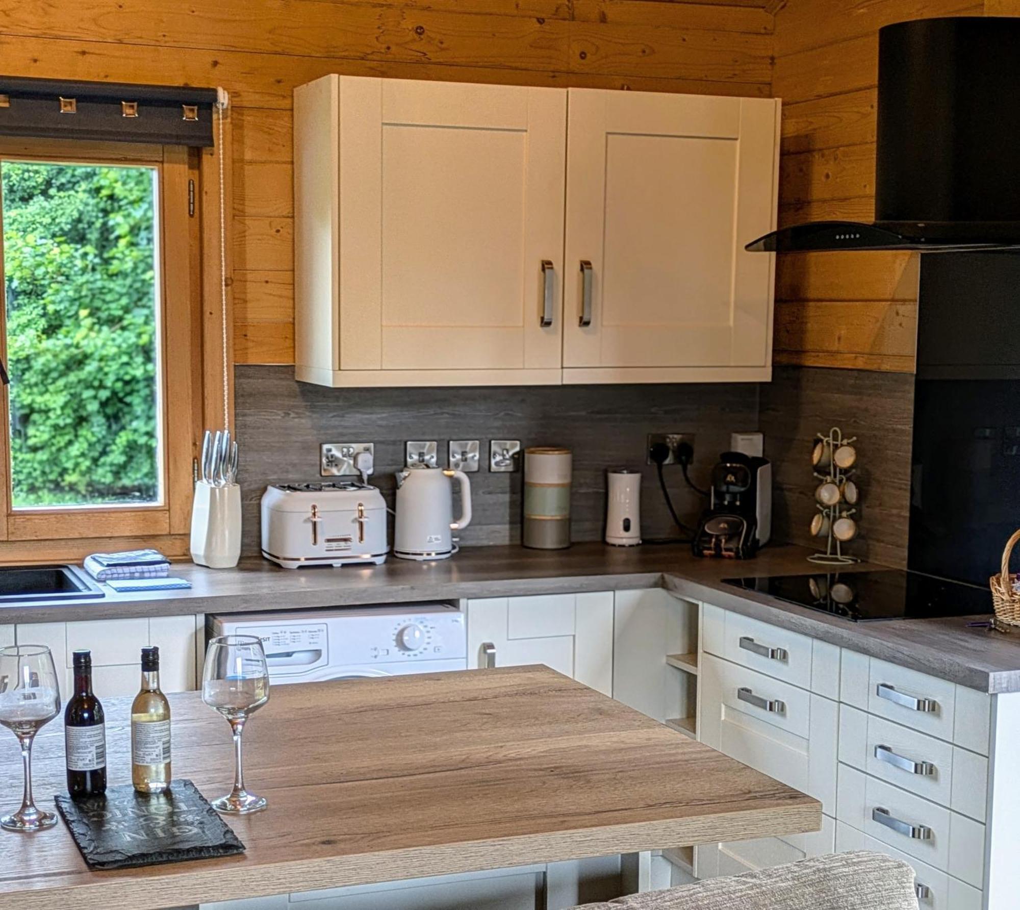 Rustic Lodge Retreat At Riverview Holiday Park Newcastleton المظهر الخارجي الصورة